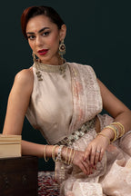 Belwari Jamdani Saree