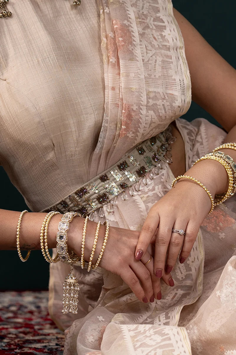 Belwari Jamdani Saree