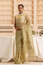Belwari Jamdani Saree