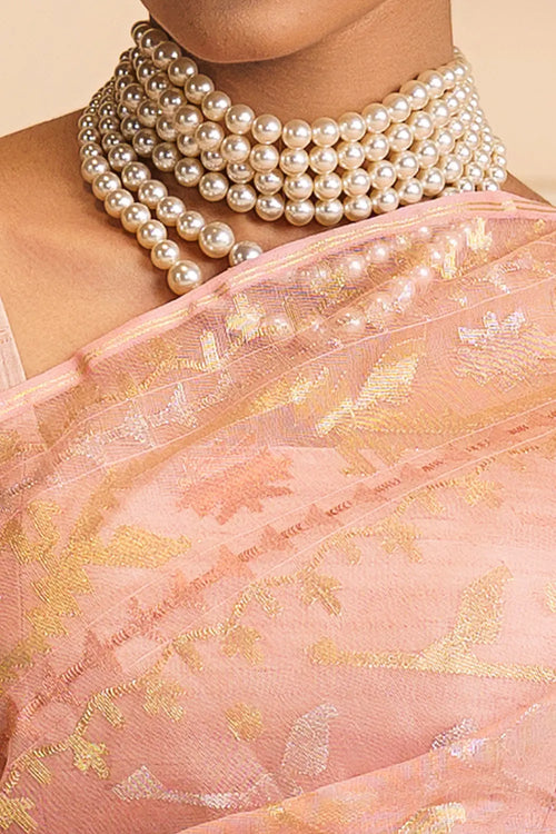 Belwari Jamdani Saree