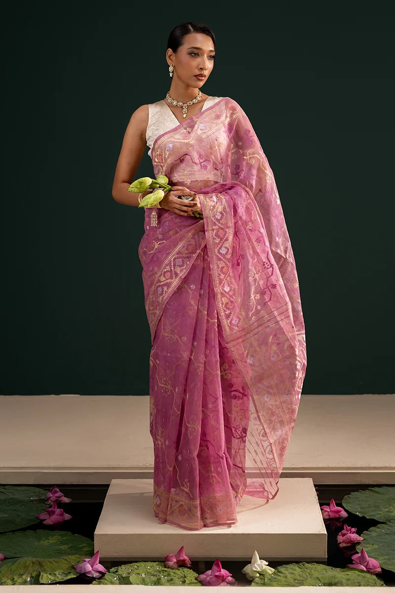Belwari Jamdani Saree