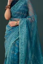 Belwari Jamdani Saree