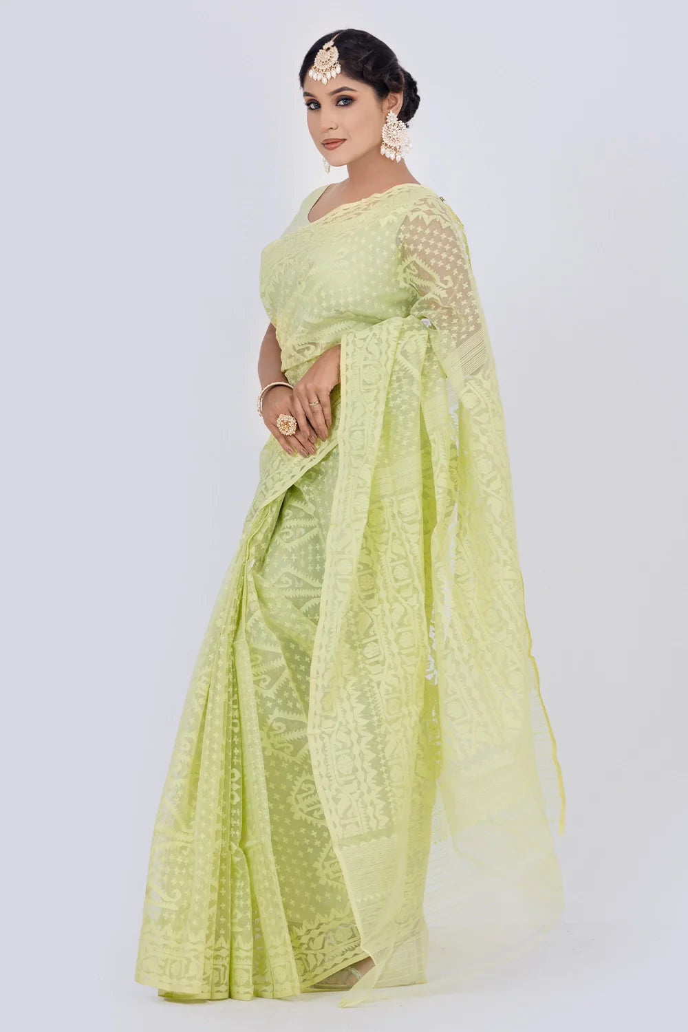 Belwari Jamdani Saree