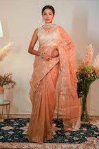 Belwari Jamdani Saree
