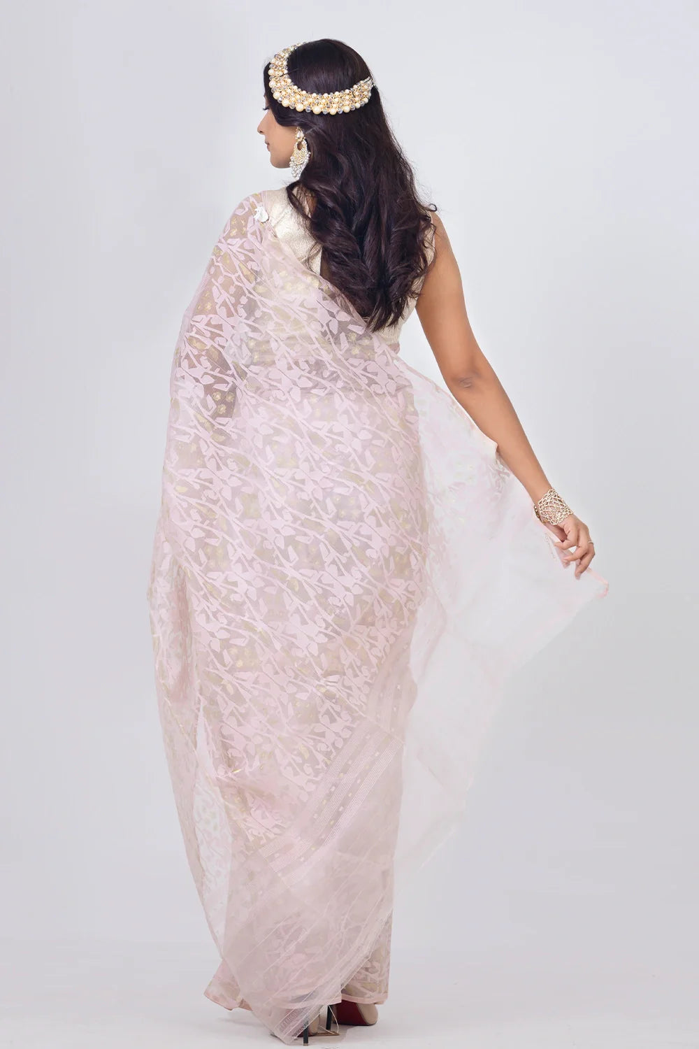 Belwari Jamdani Saree