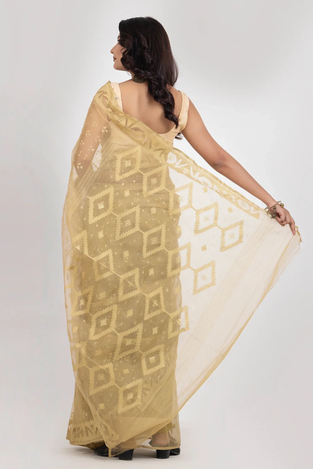 Belwari Jamdani Saree