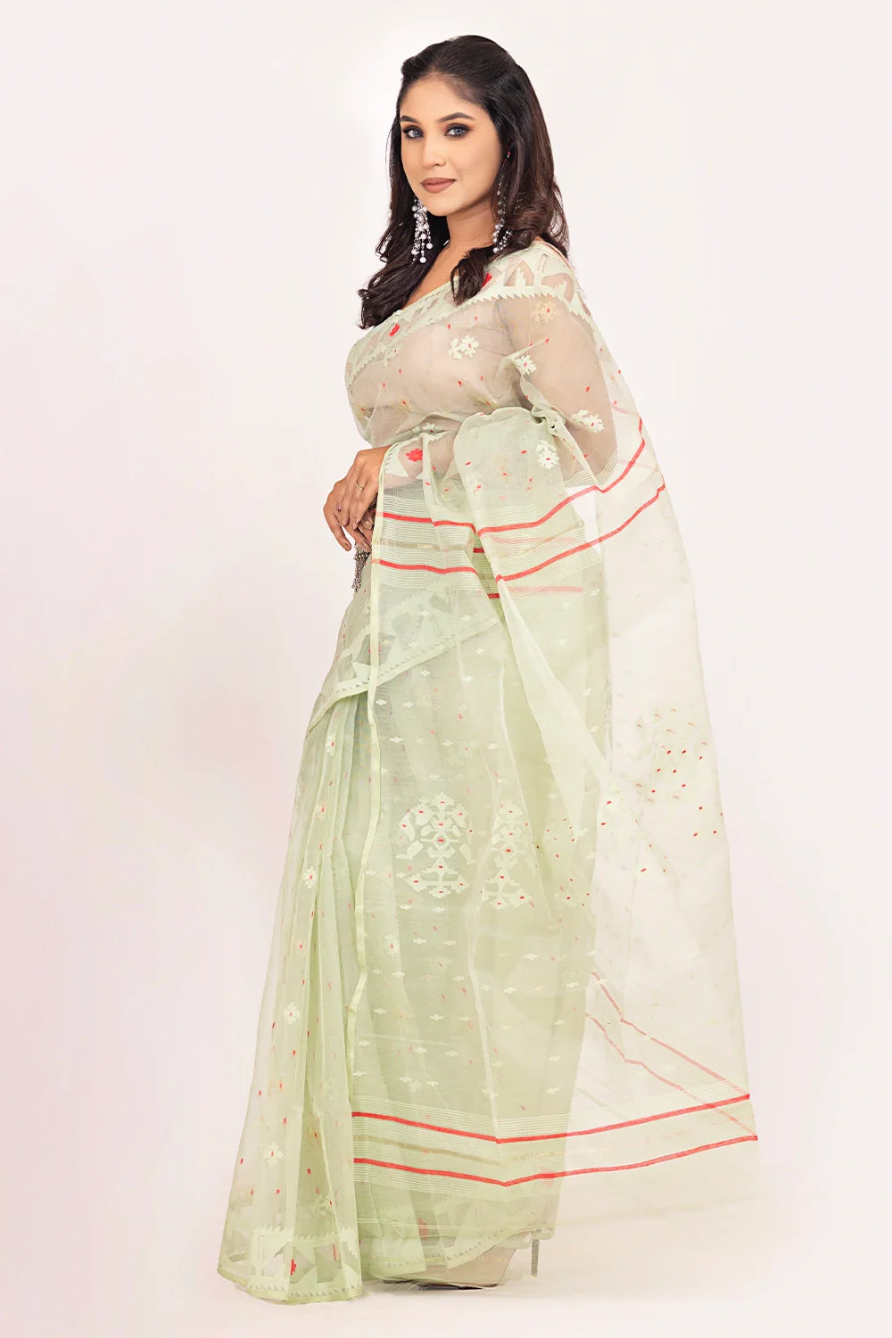 Belwari Jamdani Saree