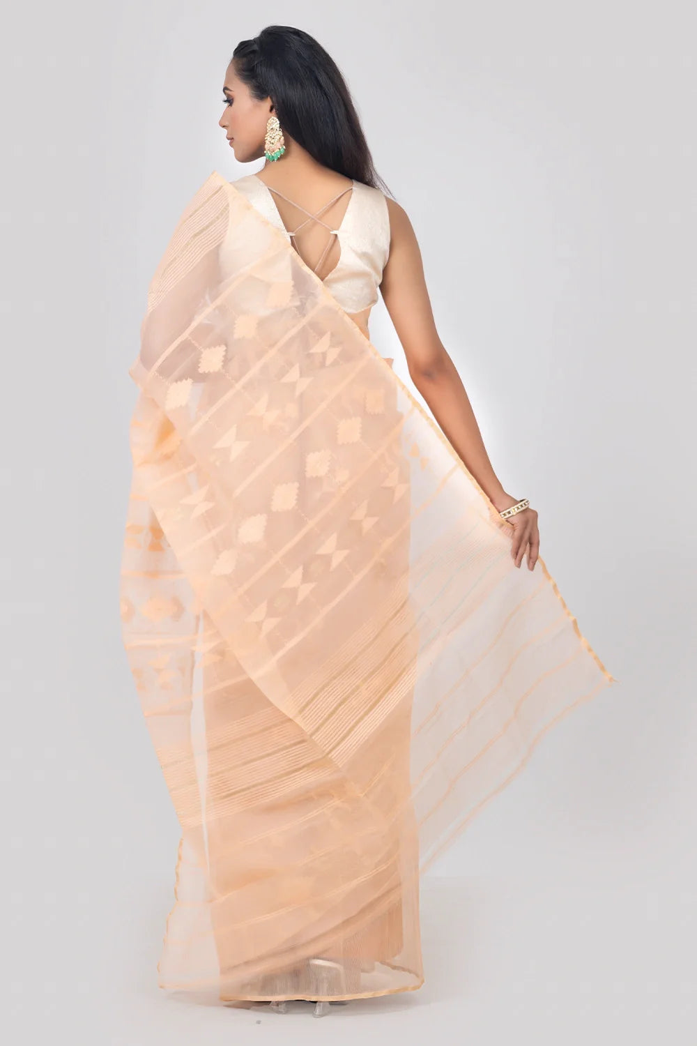 Belwari Jamdani Saree