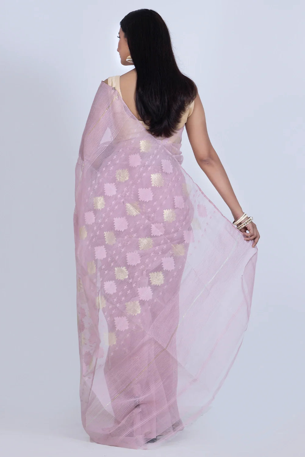 Belwari Jamdani Saree