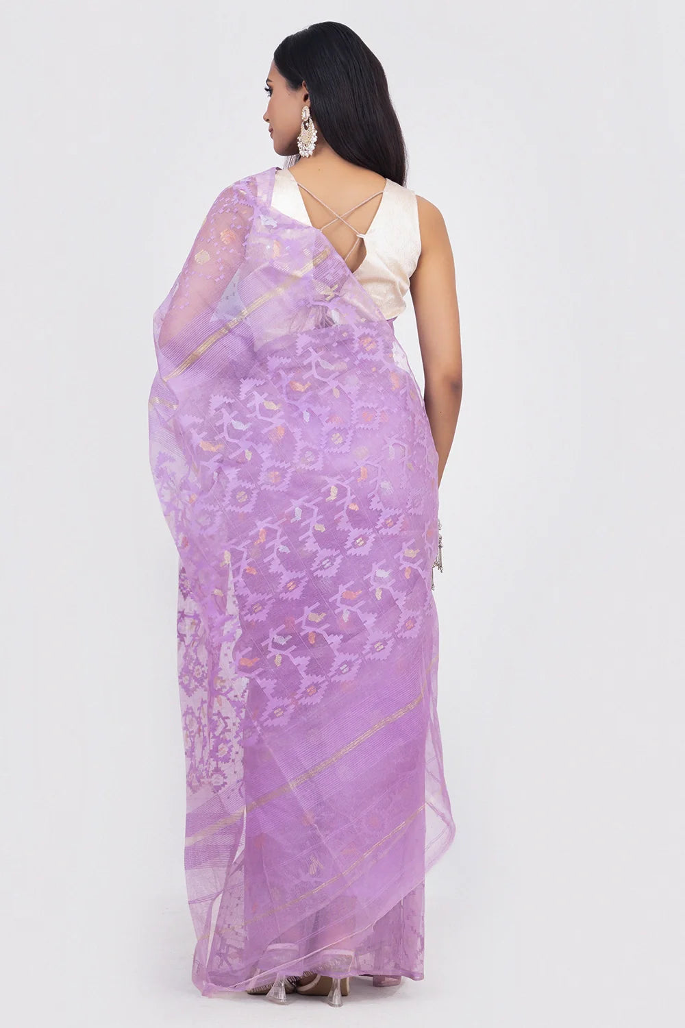 Belwari Jamdani Saree