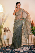 Belwari Jamdani Saree