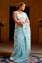 Belwari Jamdani Saree