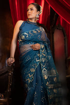 Belwari Jamdani Saree