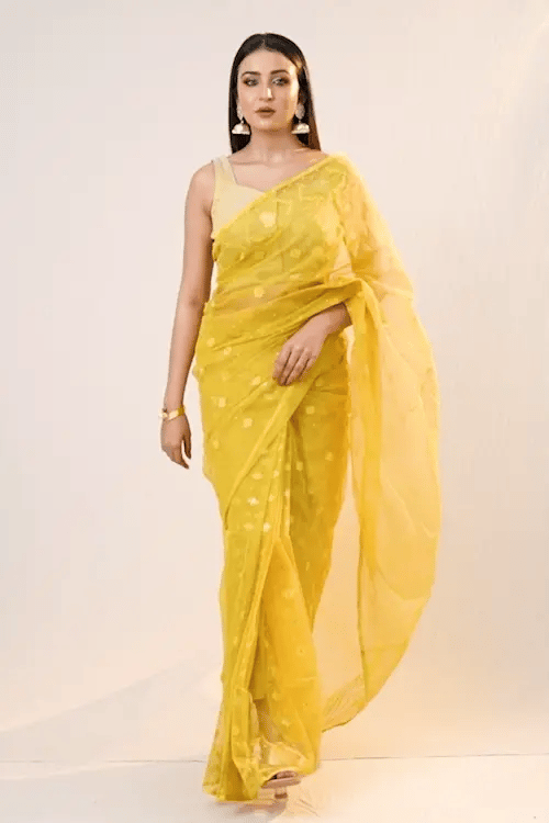 Belwari Jamdani Saree