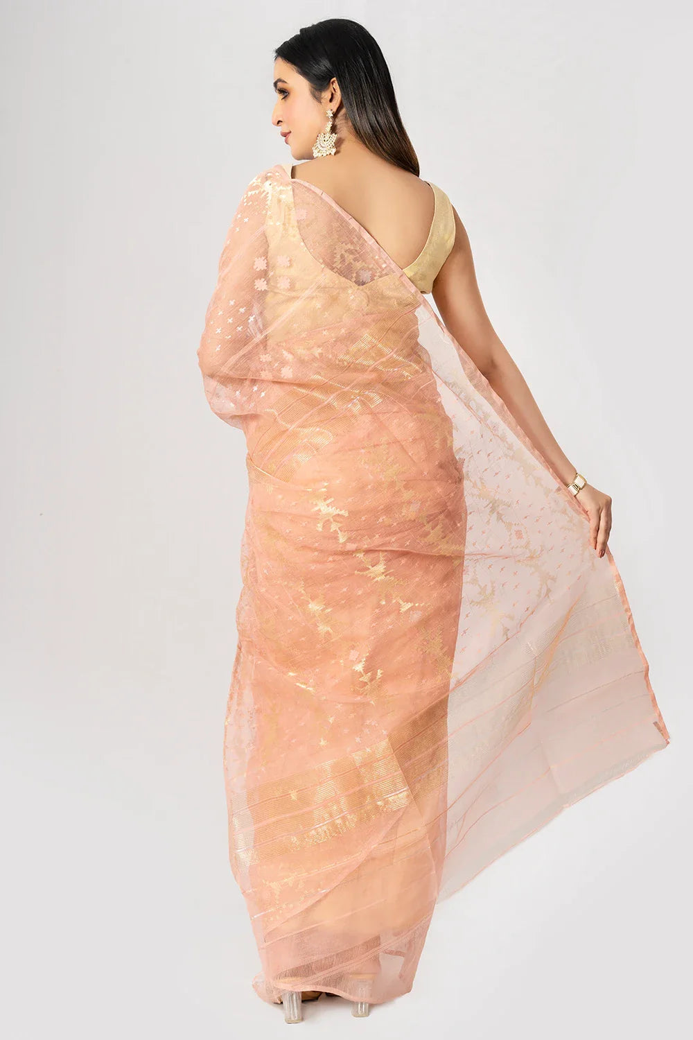 Belwari Jamdani Saree