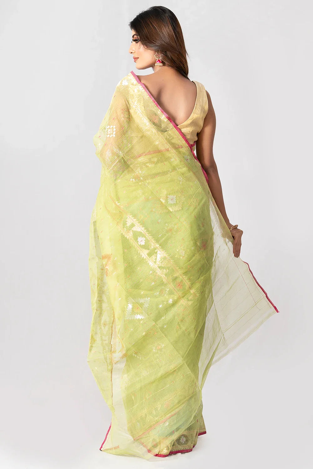 Belwari Jamdani Saree