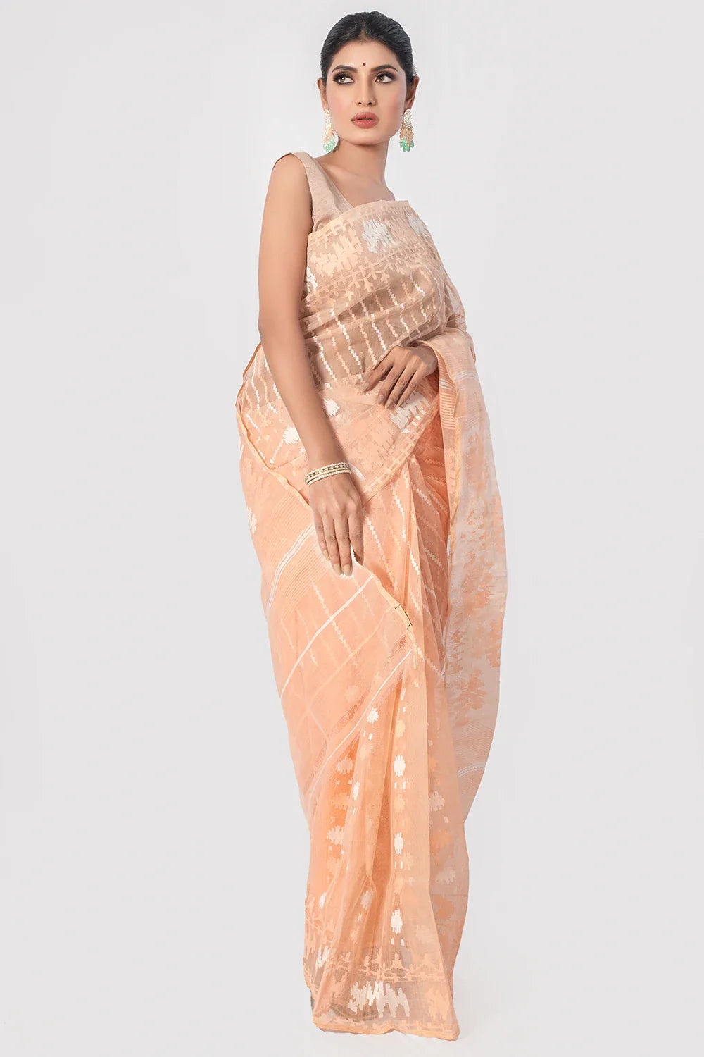Belwari Jamdani Saree