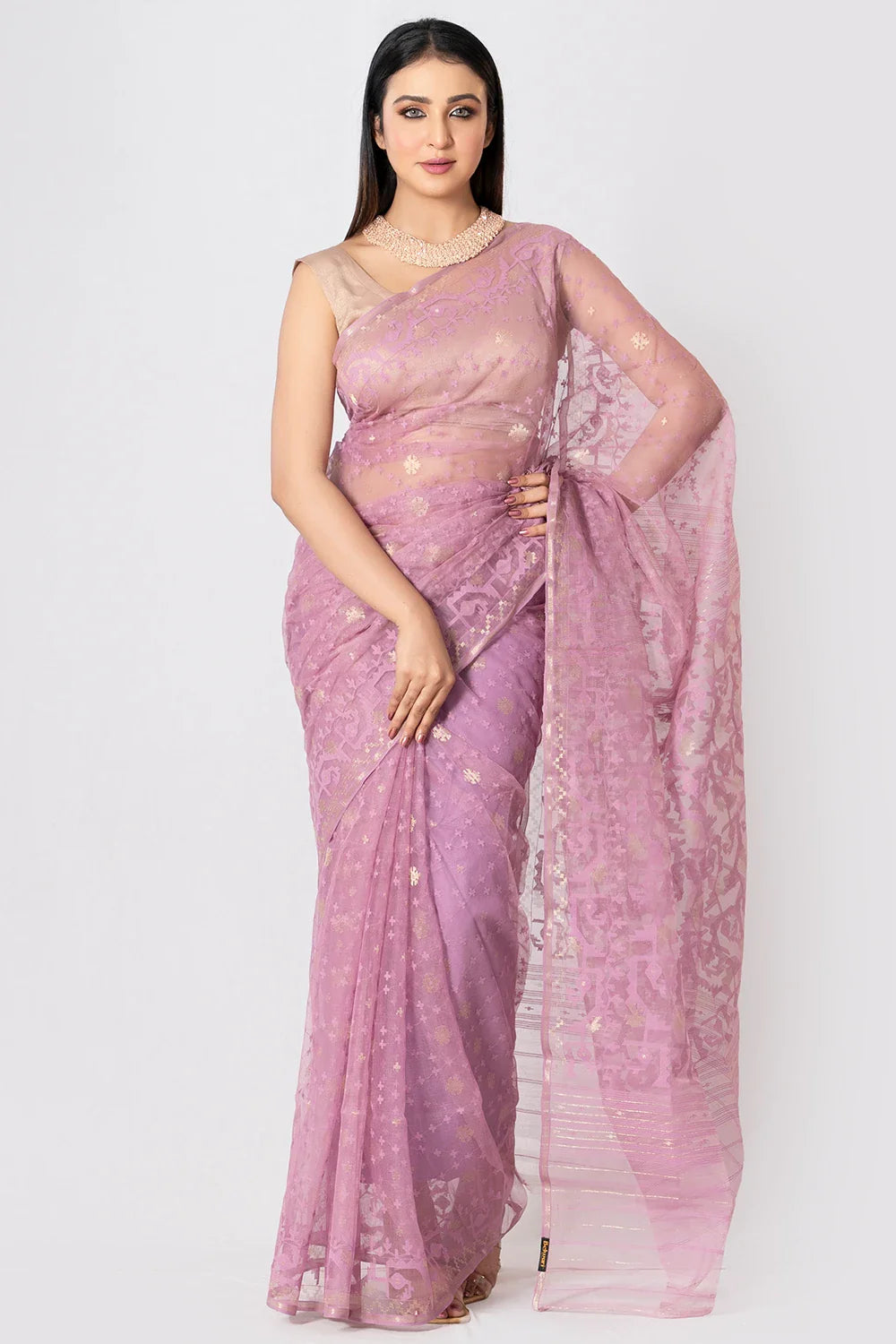 Belwari Jamdani Saree
