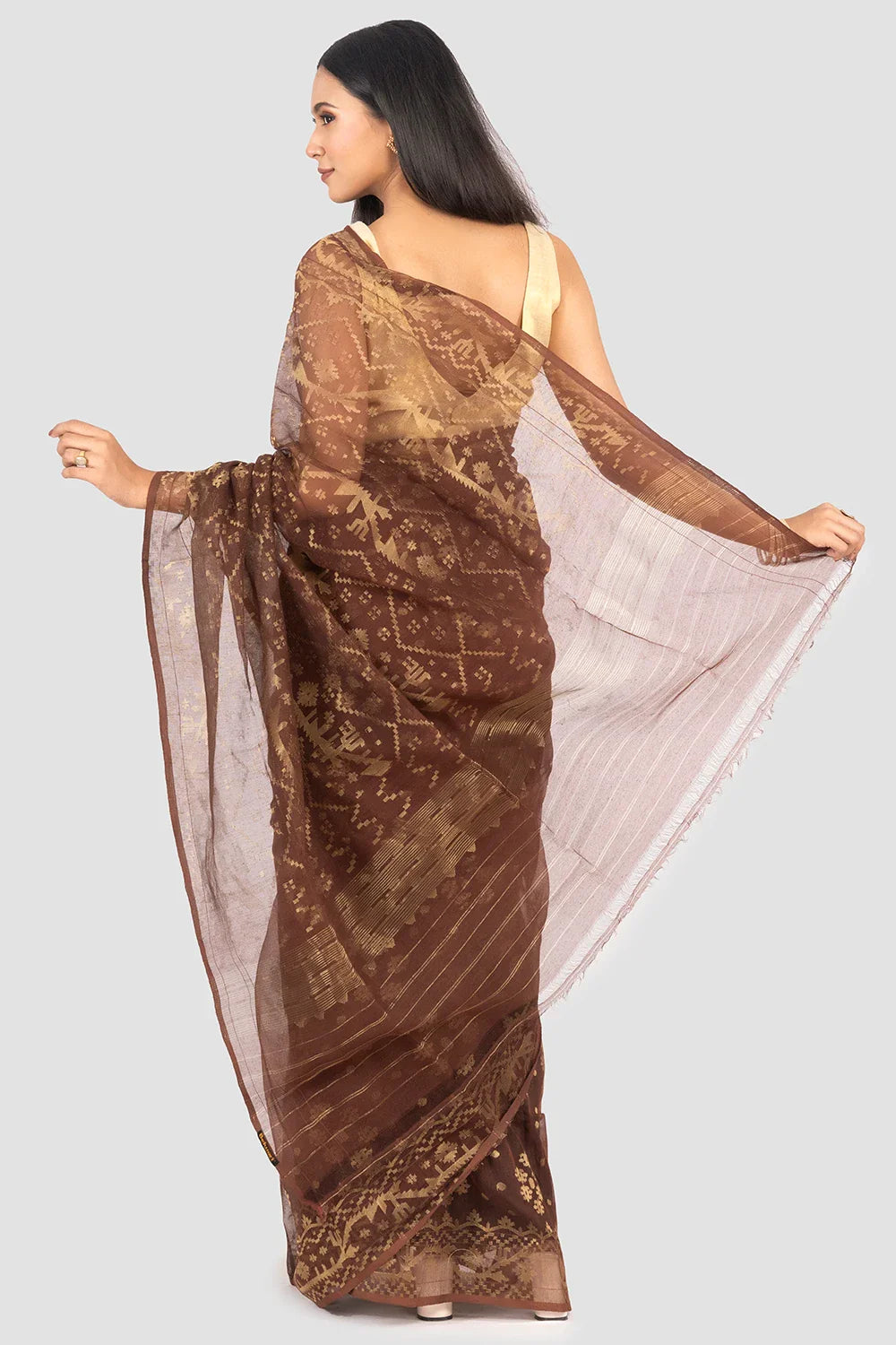 Belwari Jamdani Saree