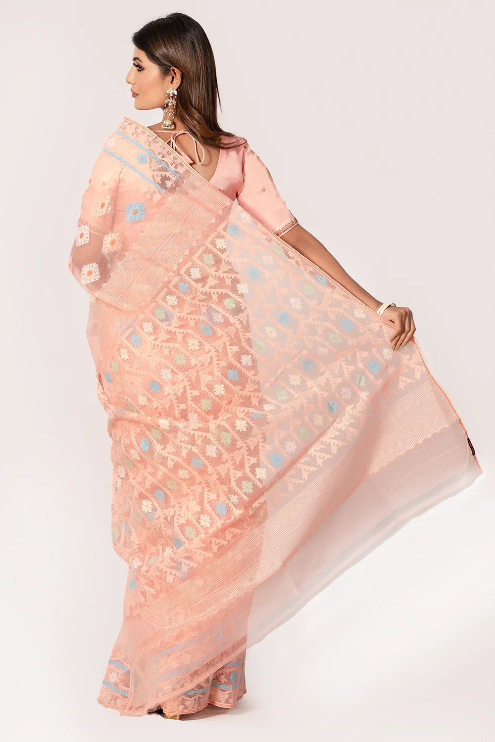Belwari Jamdani Saree