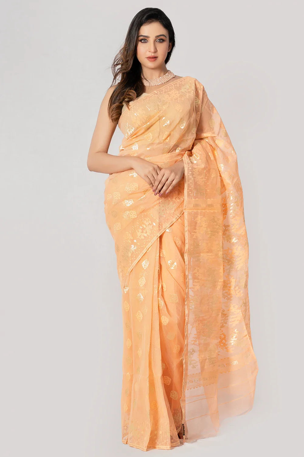 Belwari Jamdani Saree
