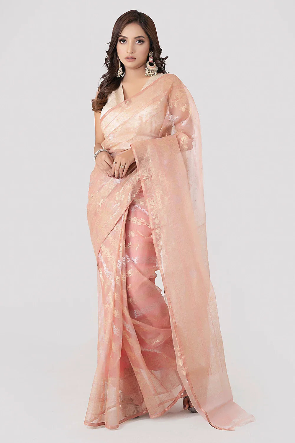 Belwari Jamdani Saree