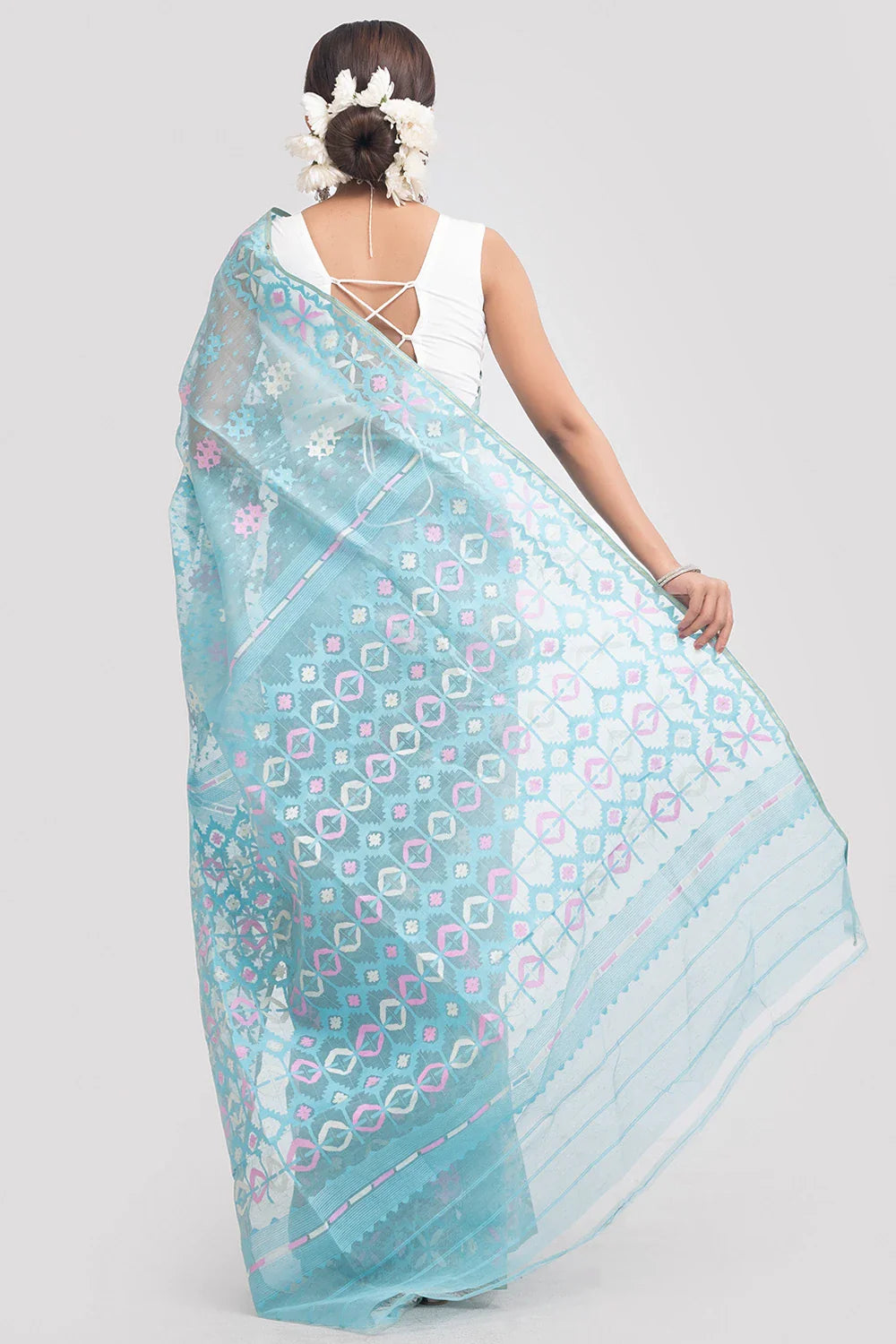 Belwari Jamdani Saree