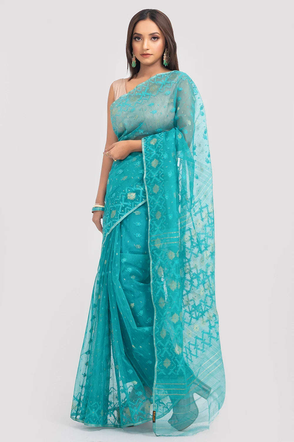 Belwari Jamdani Saree