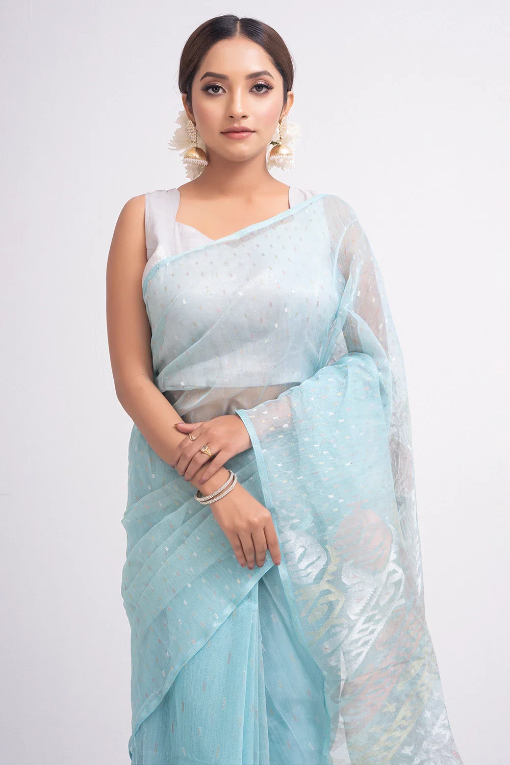 Belwari Jamdani Saree