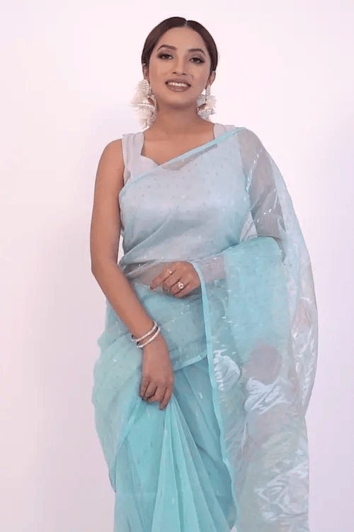 Belwari Jamdani Saree