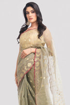 Belwari Jamdani Saree
