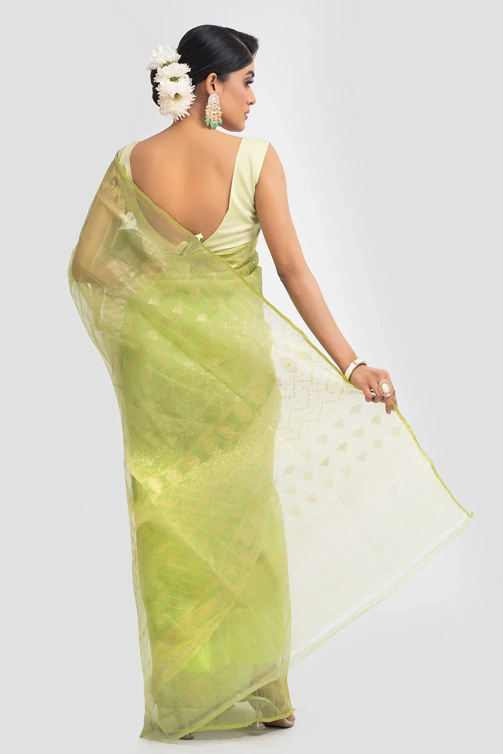 Belwari Jamdani Saree