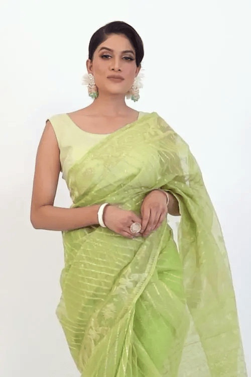 Belwari Jamdani Saree