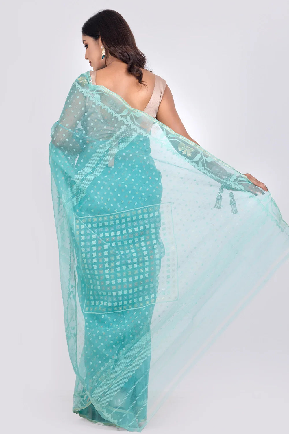 Belwari Jamdani Saree