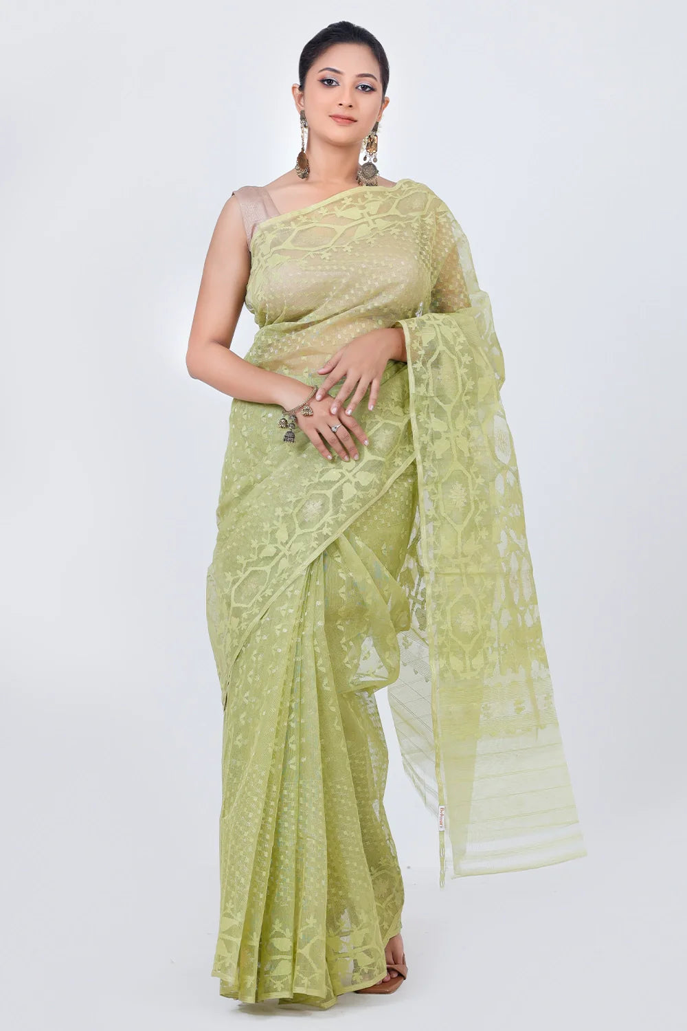 Belwari Jamdani Saree