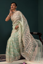 Belwari Jamdani Saree