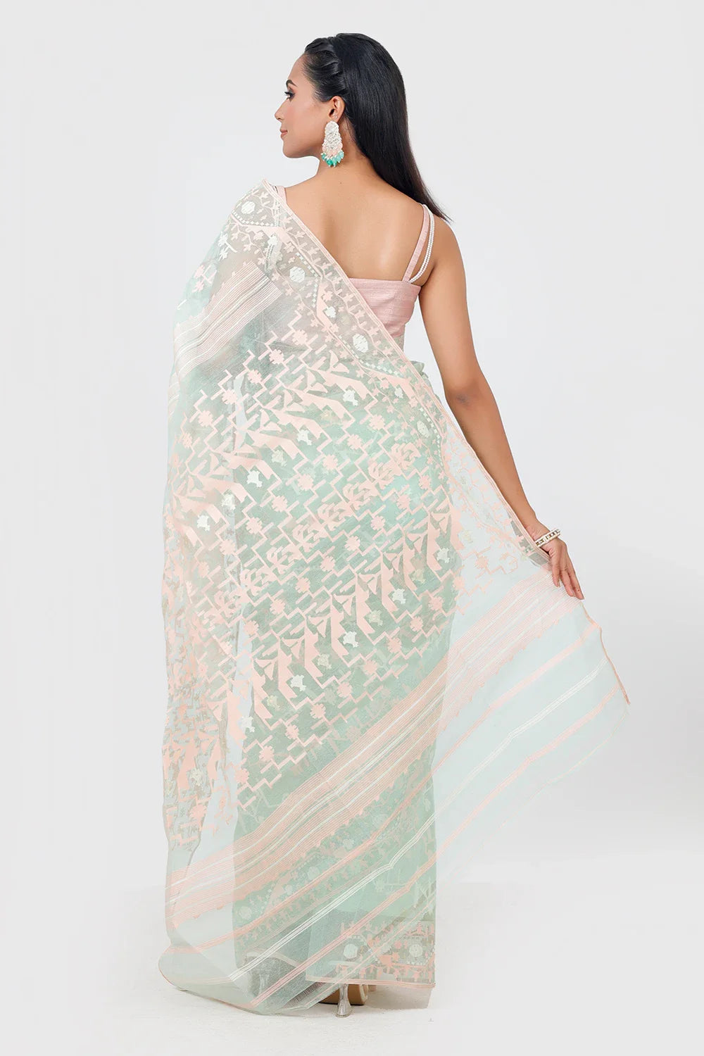 Belwari Jamdani Saree