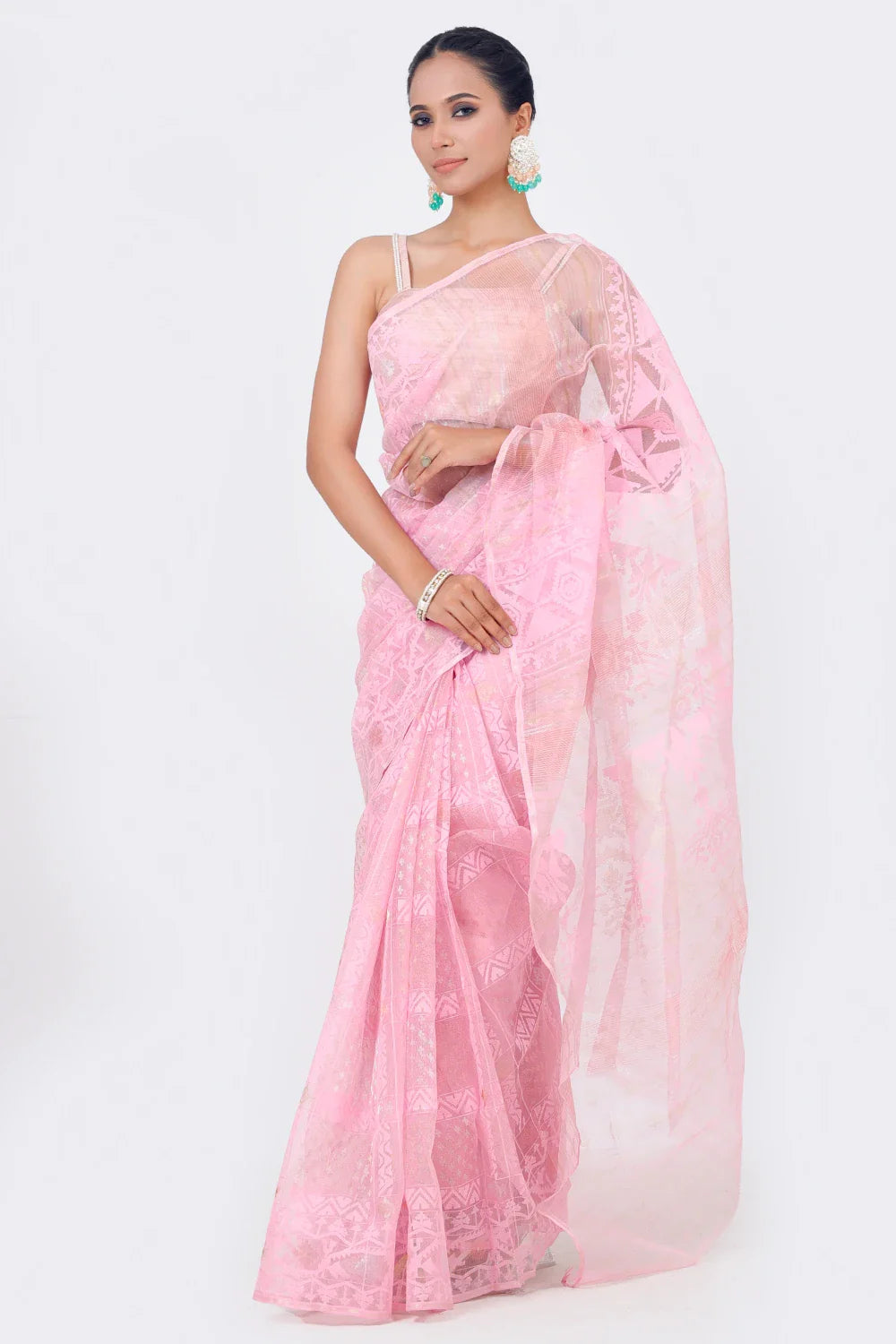 Belwari Jamdani Saree