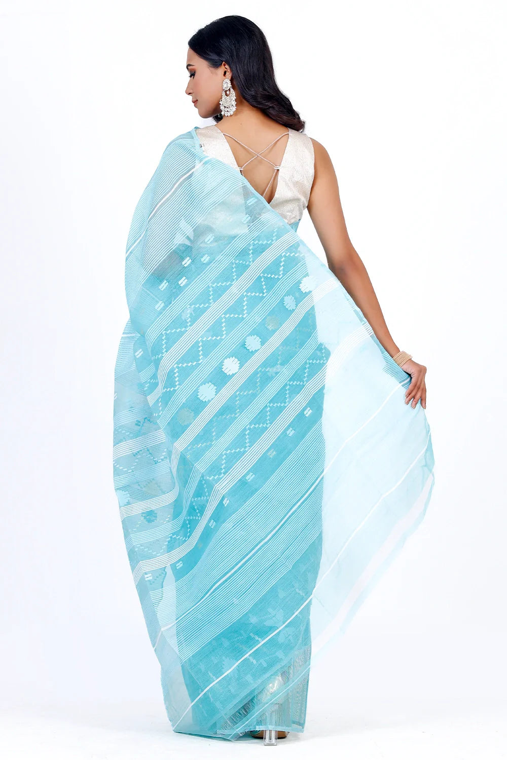 Belwari Jamdani Saree