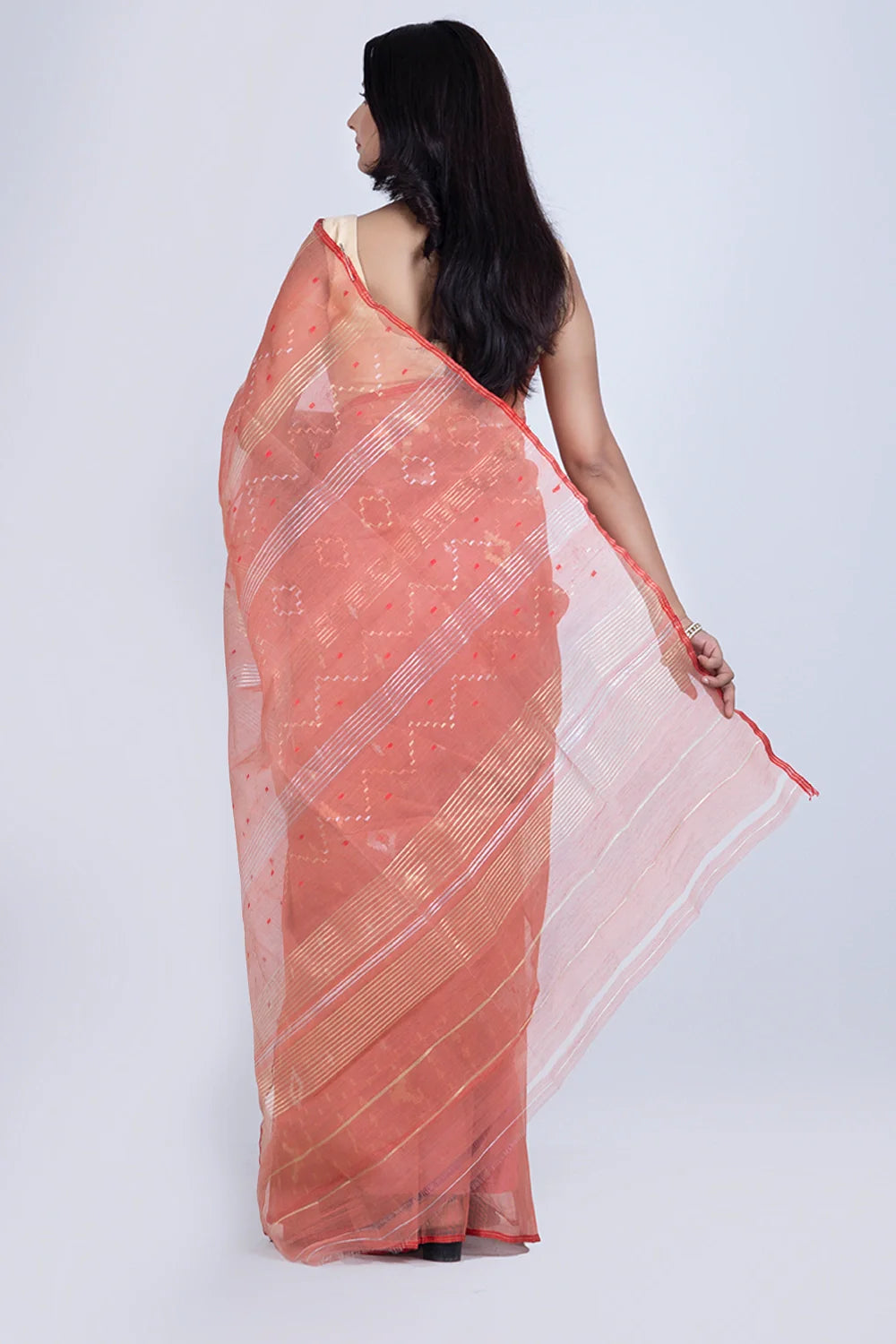 Belwari Jamdani Saree