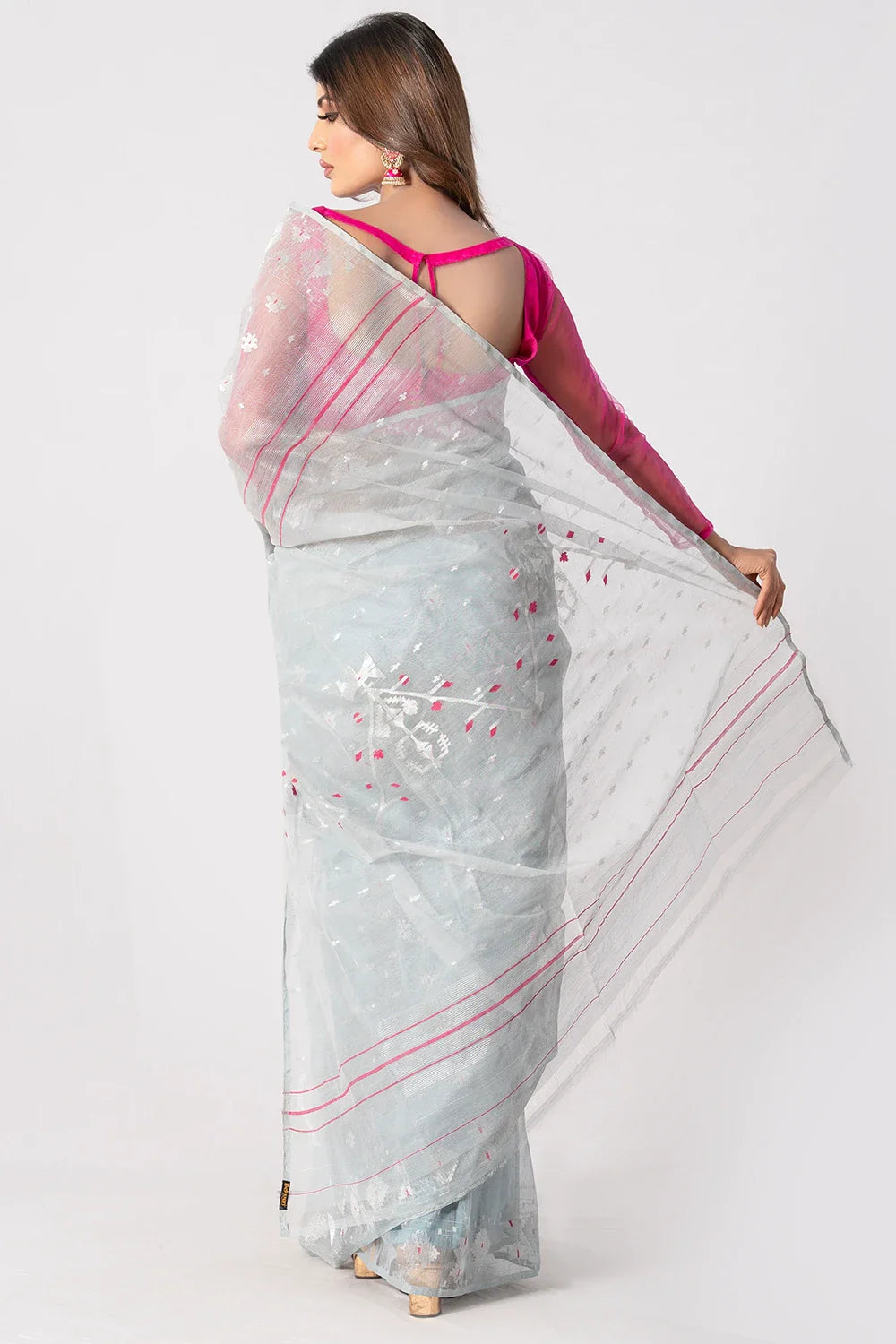 Belwari Jamdani Saree