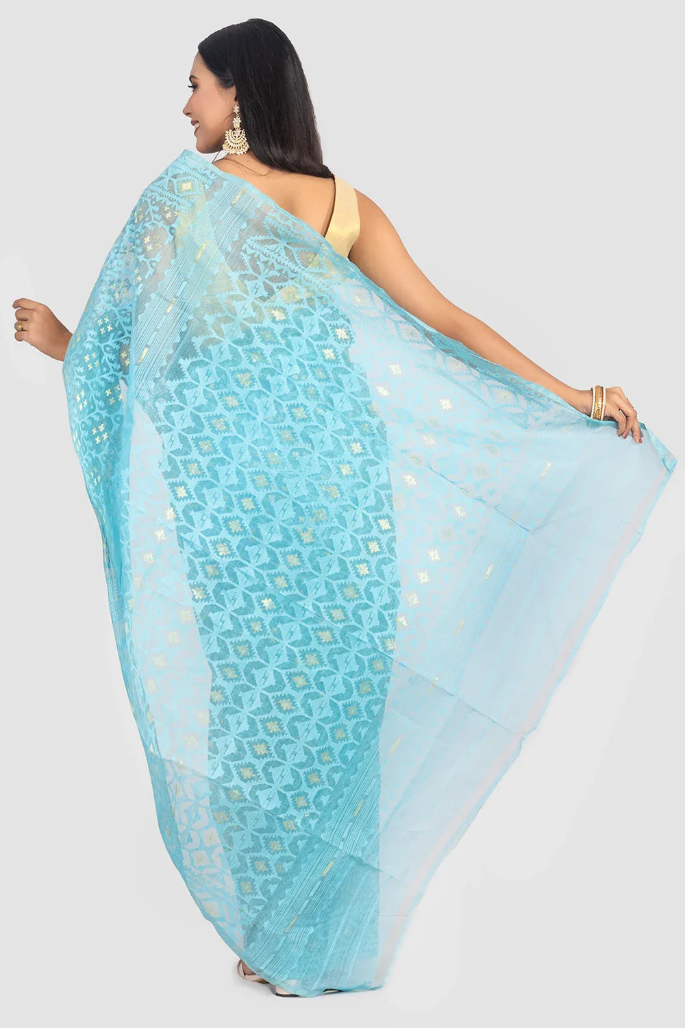 Belwari Jamdani Saree
