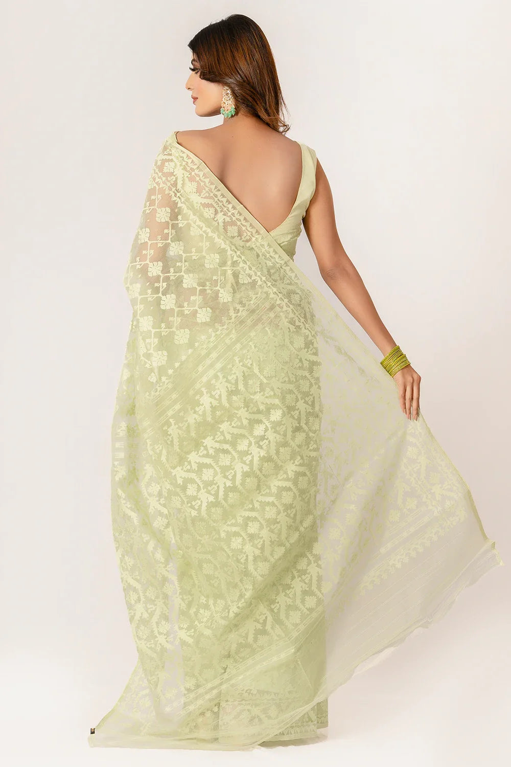 Belwari Jamdani Saree