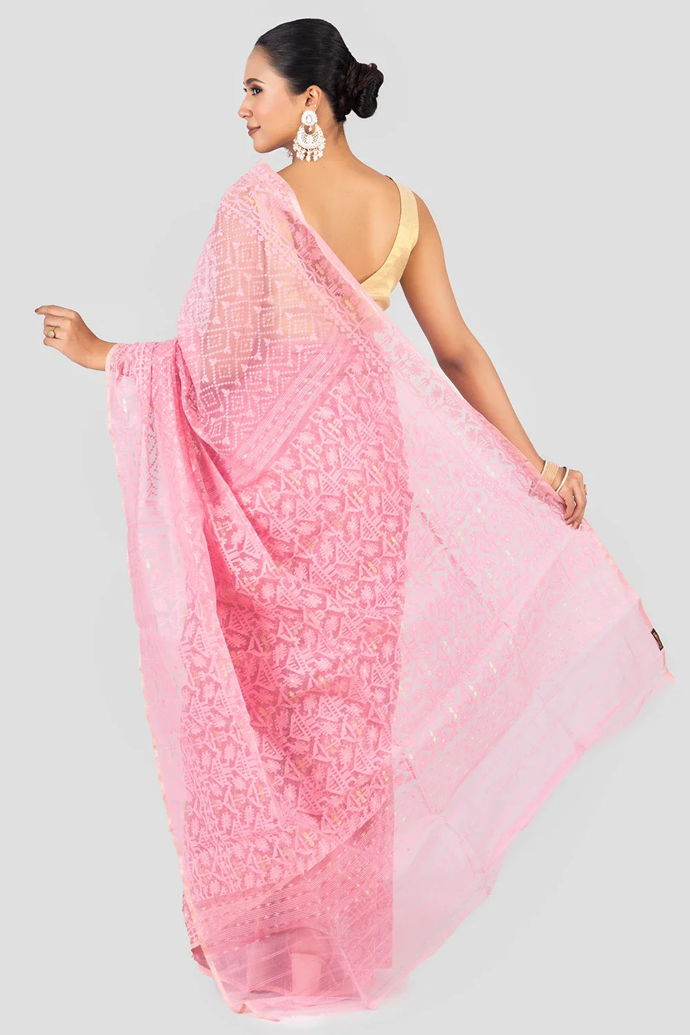 Belwari Jamdani Saree