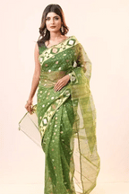 Belwari Jamdani Saree