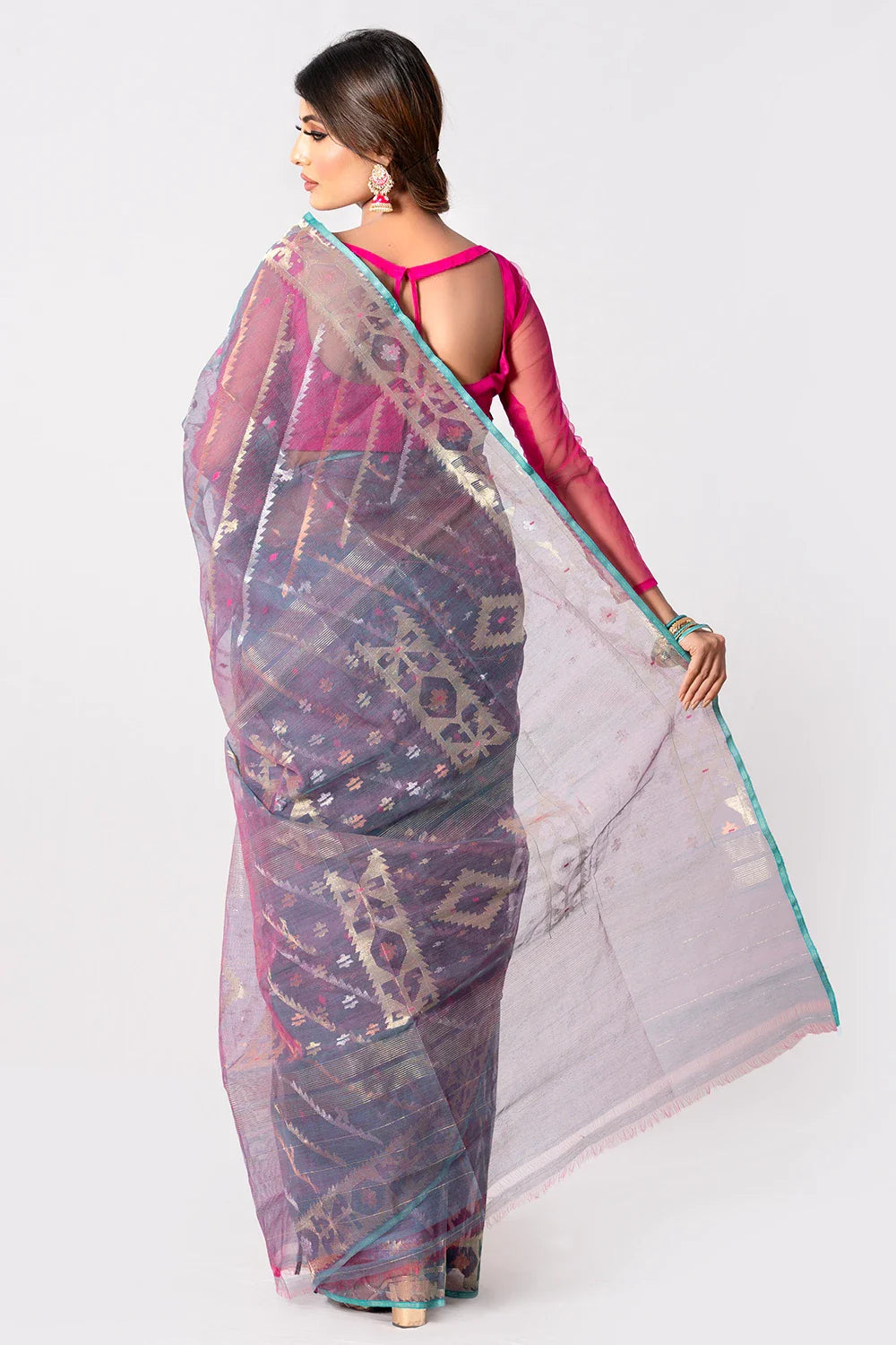 Belwari Jamdani Saree