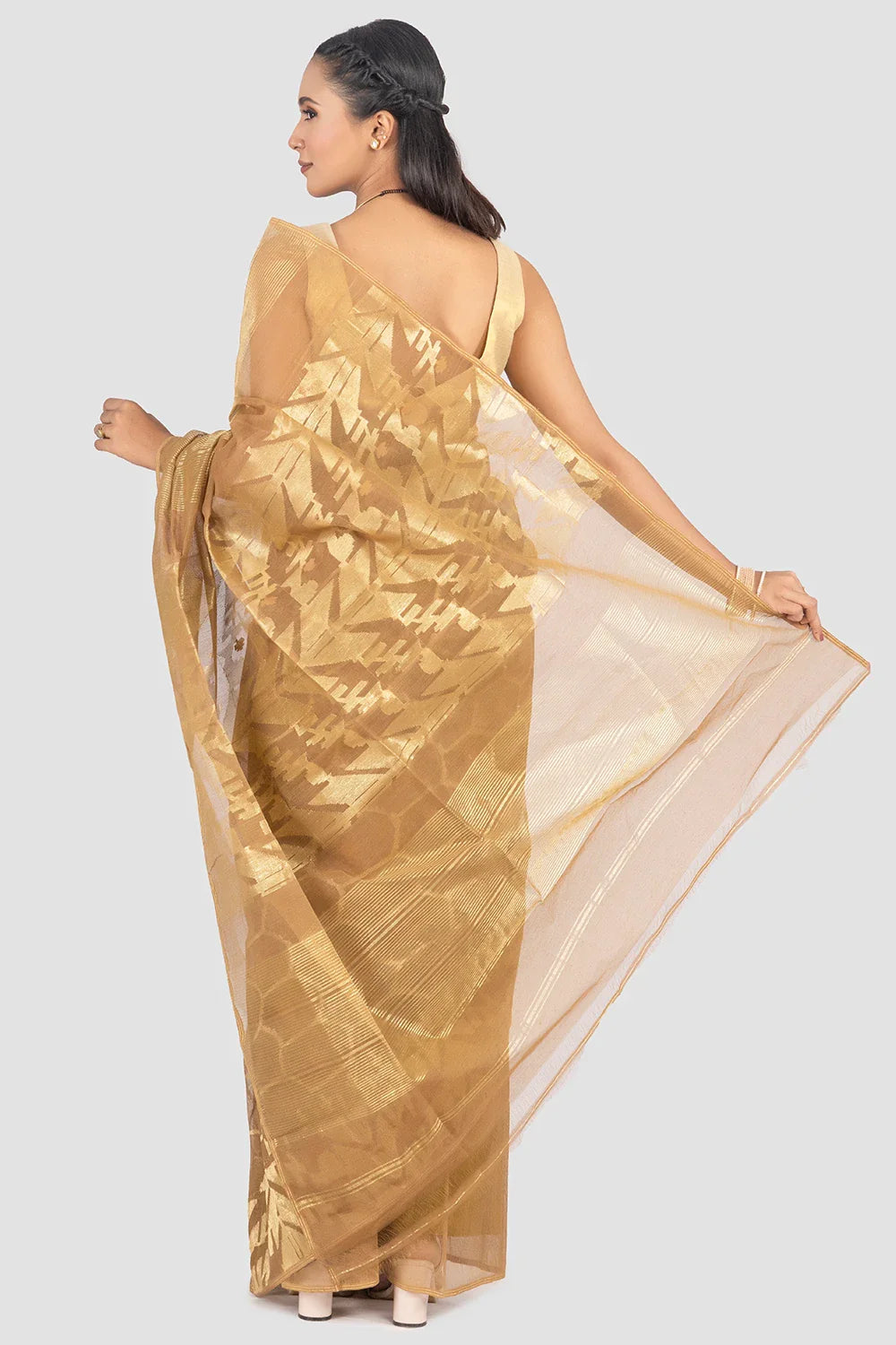 Belwari Jamdani Saree