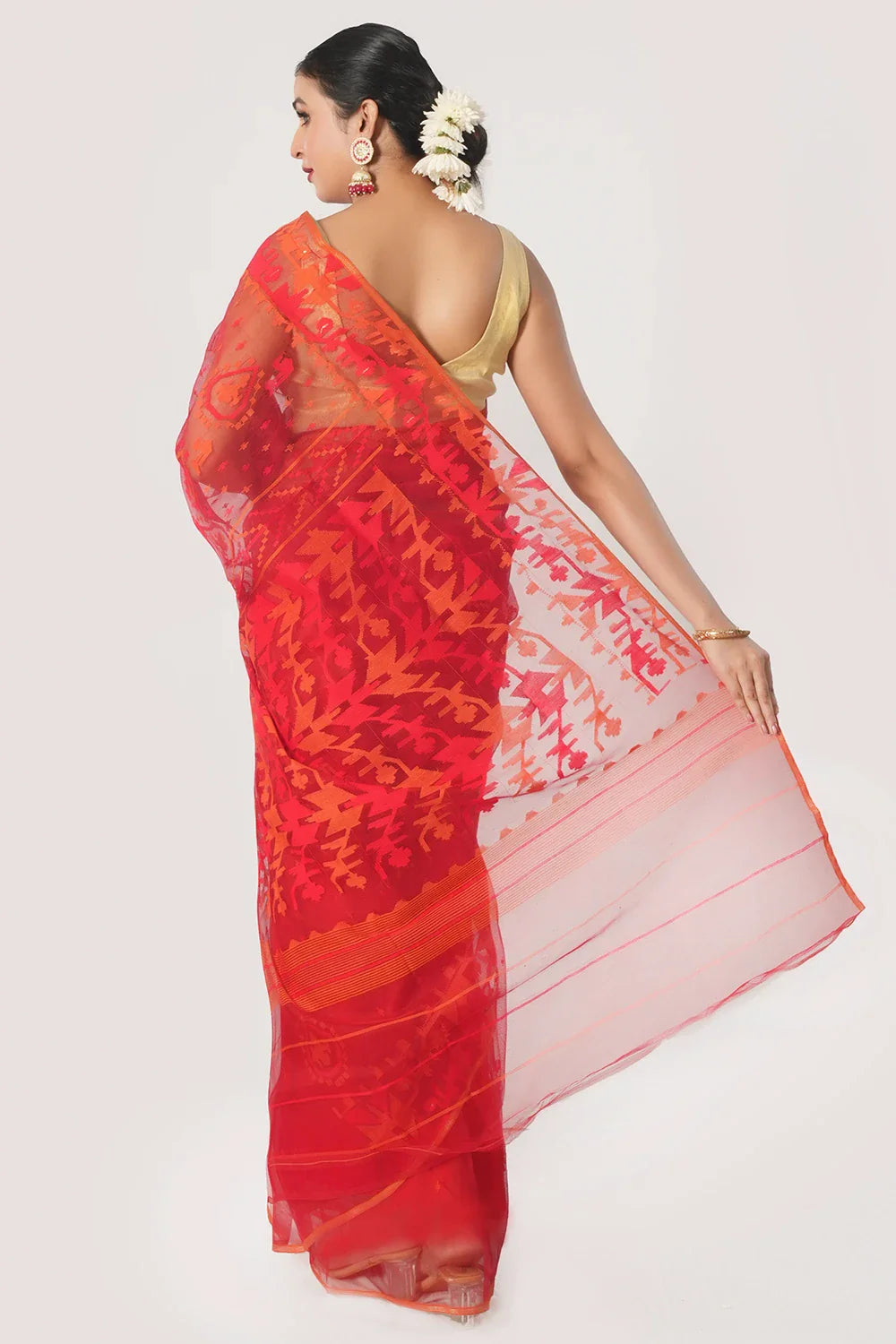 Belwari Jamdani Saree