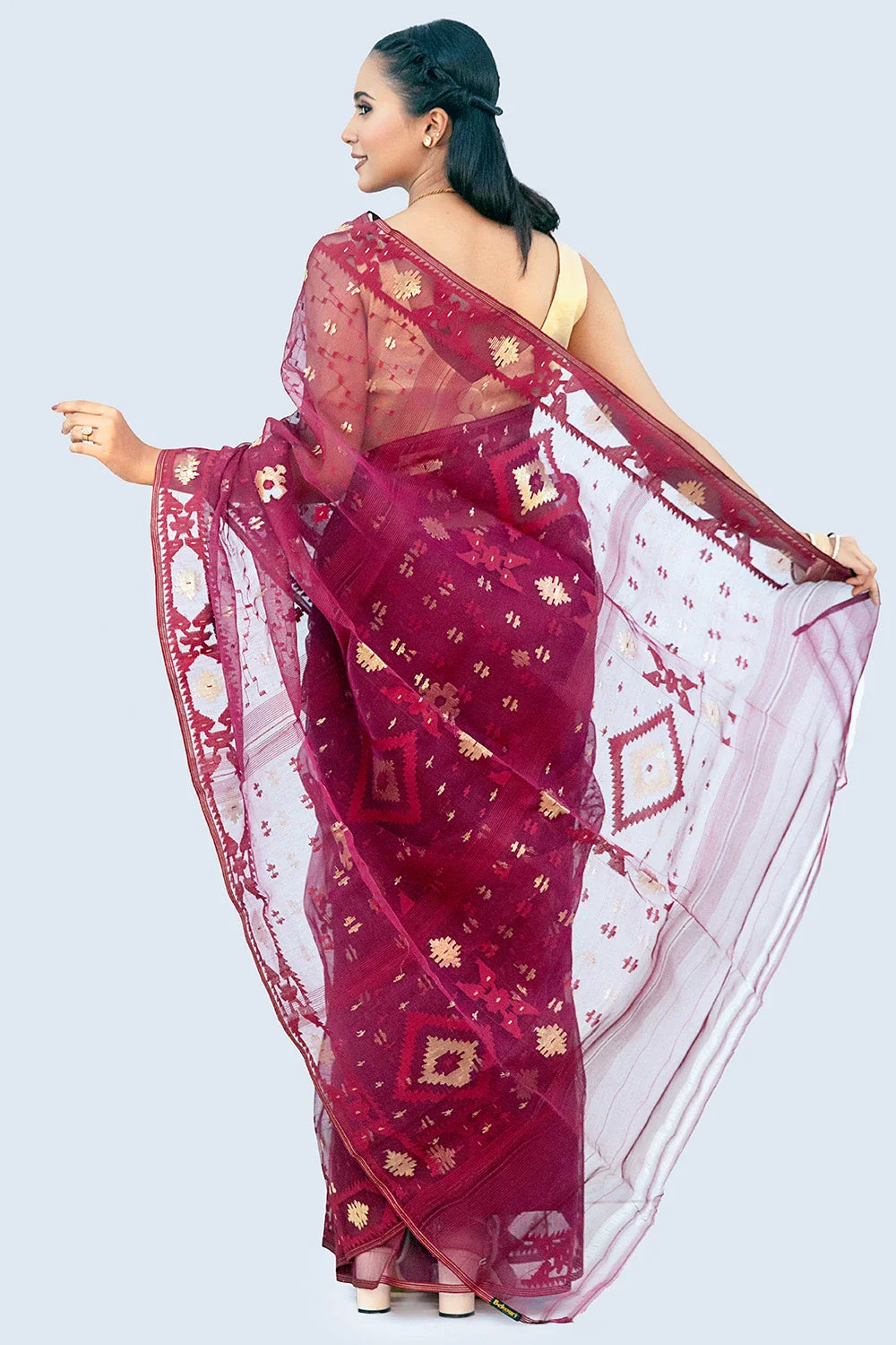 Belwari Jamdani Saree
