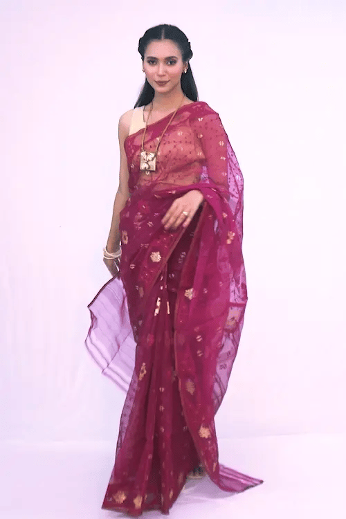 Belwari Jamdani Saree